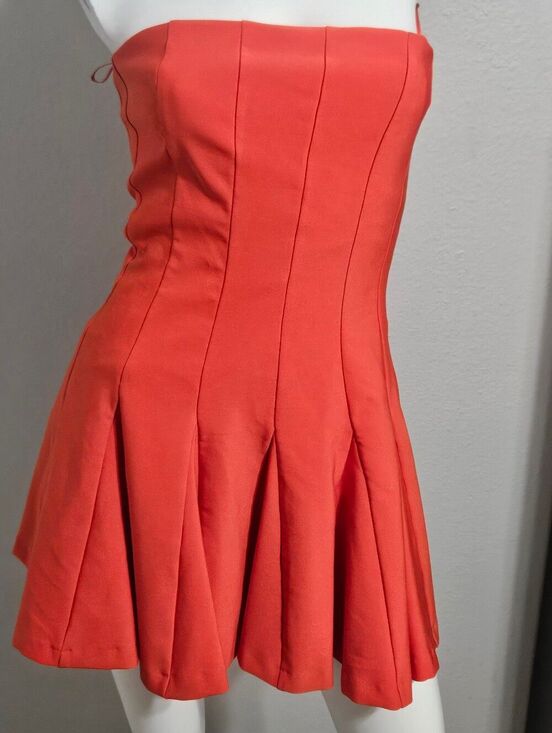 Zara Dresses & Skirts - Zara Women's Mini Dress - Bright Orange